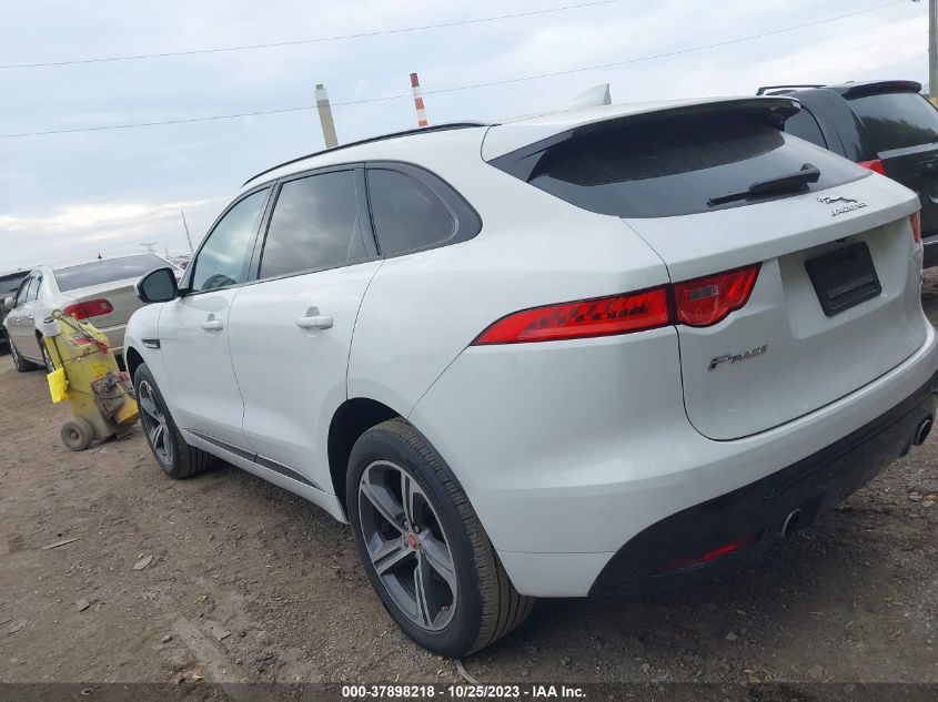 2018 Jaguar F-Pace S VIN: SADCM2FV1JA279961 Lot: 37898218