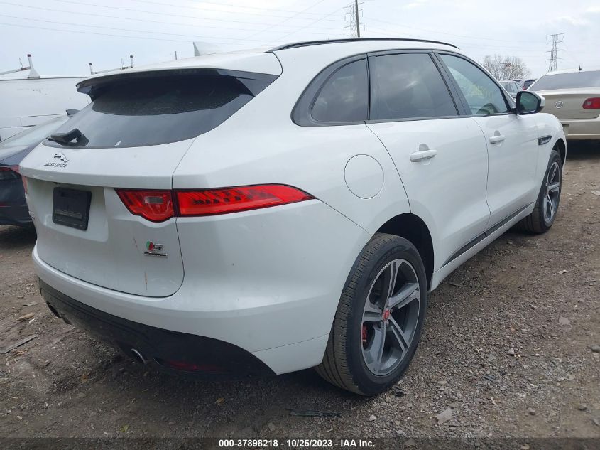 2018 Jaguar F-Pace S VIN: SADCM2FV1JA279961 Lot: 37898218