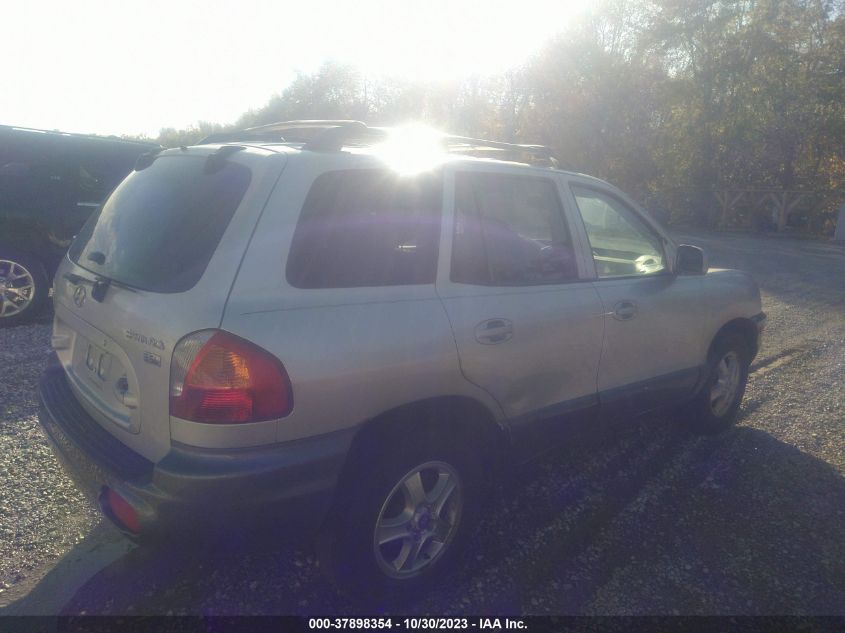 2004 Hyundai Santa Fe Gls/Lx VIN: KM8SC13E74U824682 Lot: 37898354