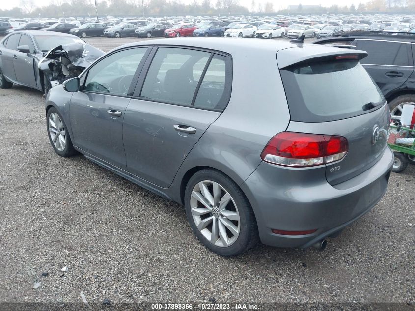 2013 Volkswagen Gti VIN: WVWGD7AJ1DW064019 Lot: 37898356