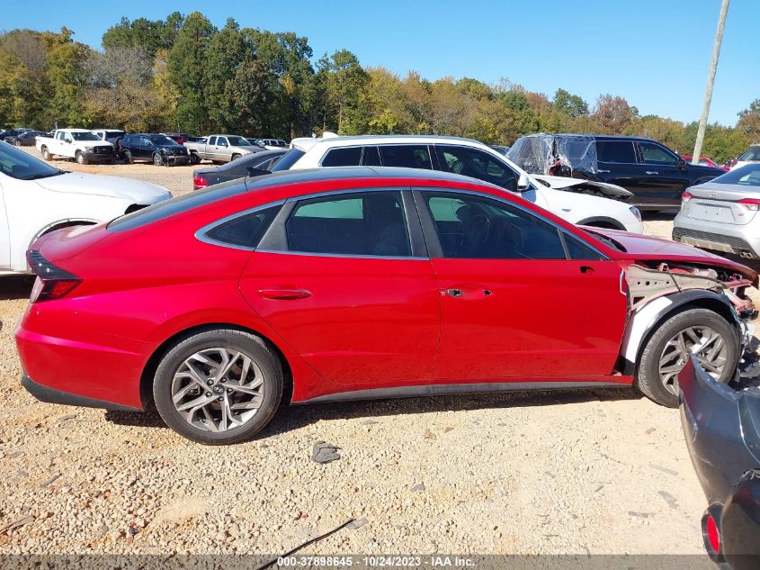 2021 Hyundai Sonata Sel VIN: KMHL14JA5MA148102 Lot: 37898645