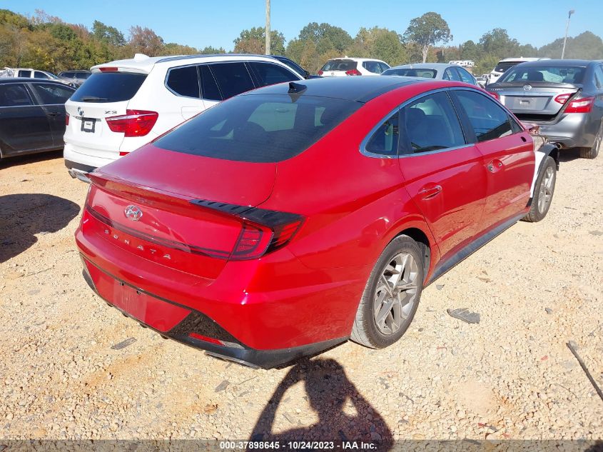 2021 Hyundai Sonata Sel VIN: KMHL14JA5MA148102 Lot: 37898645