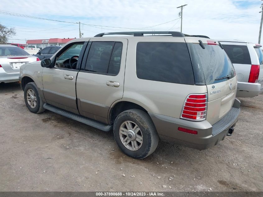 2004 Mercury Mountaineer Convenience/Luxury VIN: 4M2ZU86K34UJ23772 Lot: 37898688