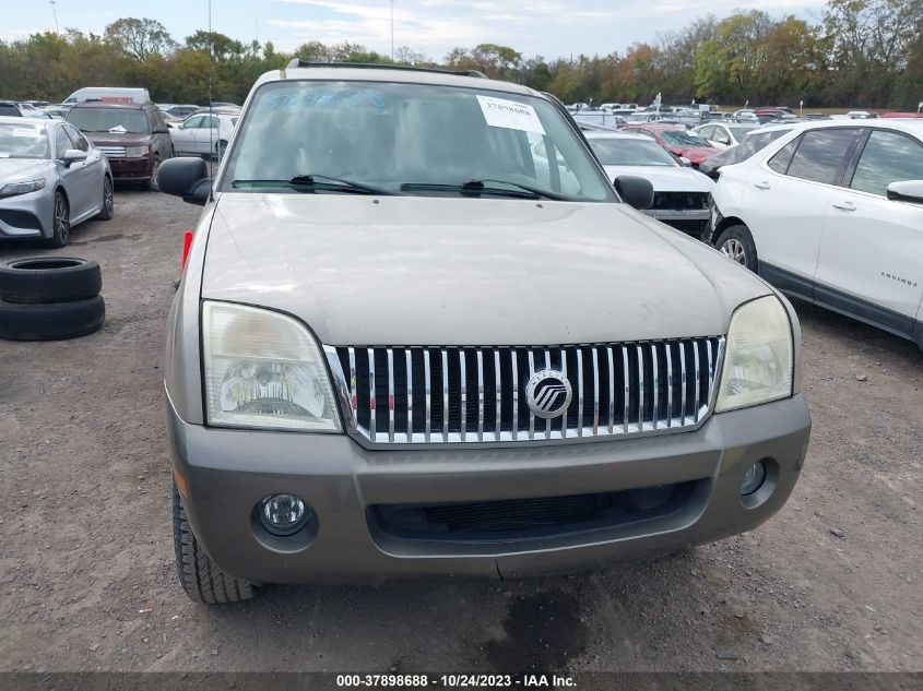 2004 Mercury Mountaineer Convenience/Luxury VIN: 4M2ZU86K34UJ23772 Lot: 37898688