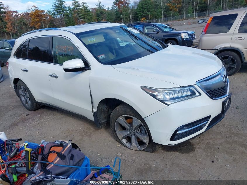 2014 Acura Mdx VIN: 5FRYD4H20EB005579 Lot: 37898709