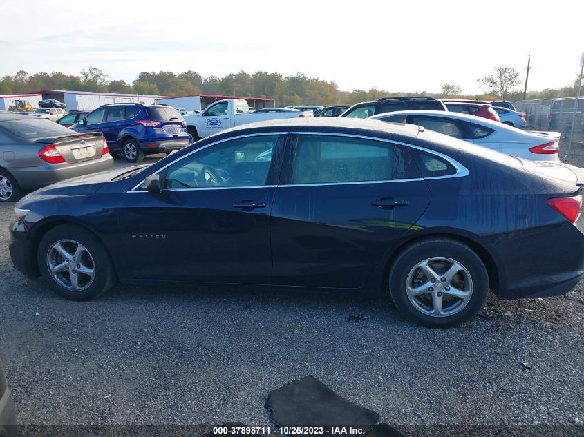 2017 Chevrolet Malibu Ls VIN: 1G1ZC5ST9HF248851 Lot: 37898711