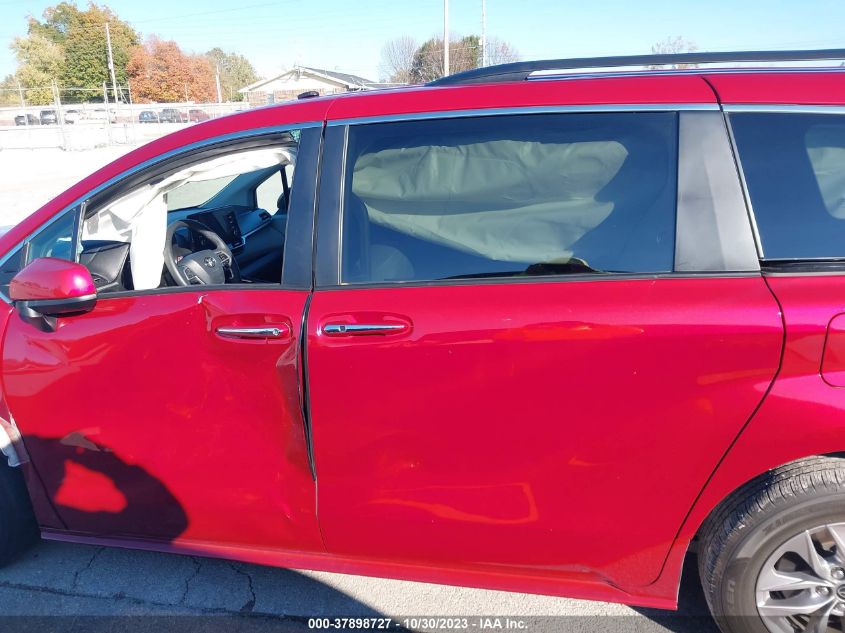 2022 Toyota Sienna Xle VIN: 5TDYRKEC2NS081403 Lot: 37898727