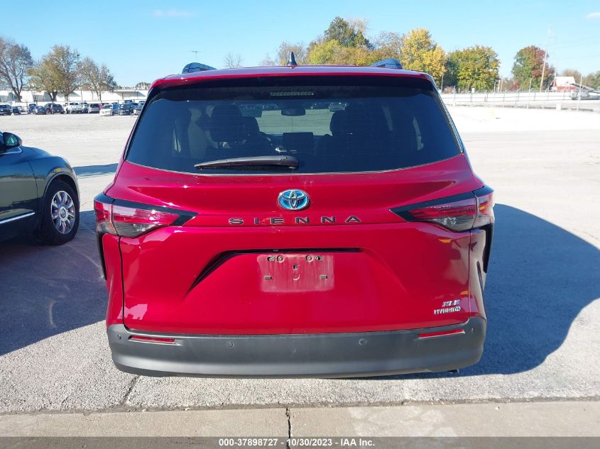 2022 Toyota Sienna Xle VIN: 5TDYRKEC2NS081403 Lot: 37898727