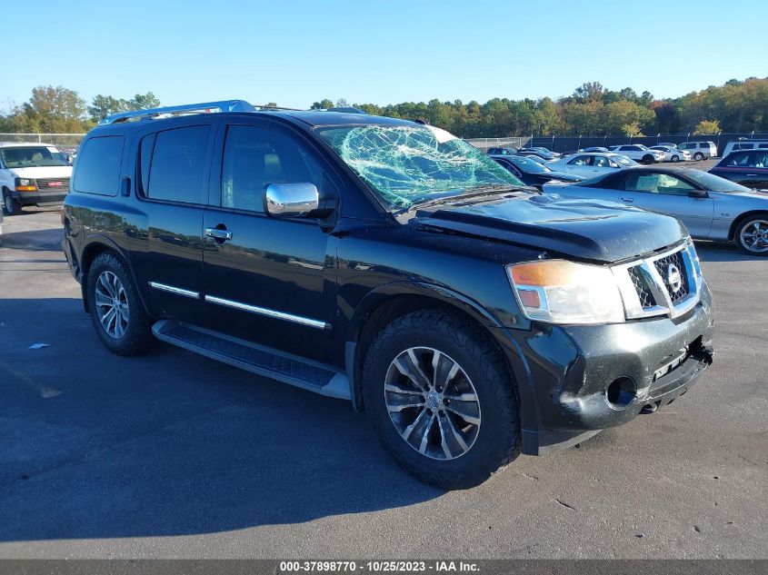 2015 Nissan Armada Sl VIN: 5N1BA0ND0FN608349 Lot: 37898770