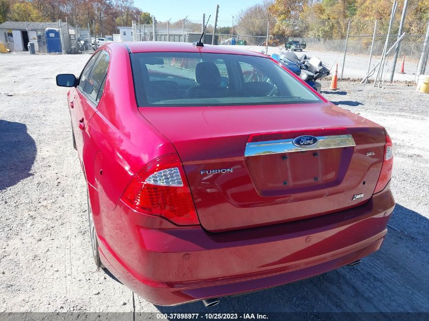 2010 Ford Fusion Sel VIN: 3FAHP0JG3AR153909 Lot: 37898977