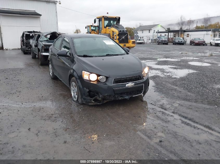 2014 Chevrolet Sonic Ls VIN: 1G1JA5SH3E4170637 Lot: 37898987