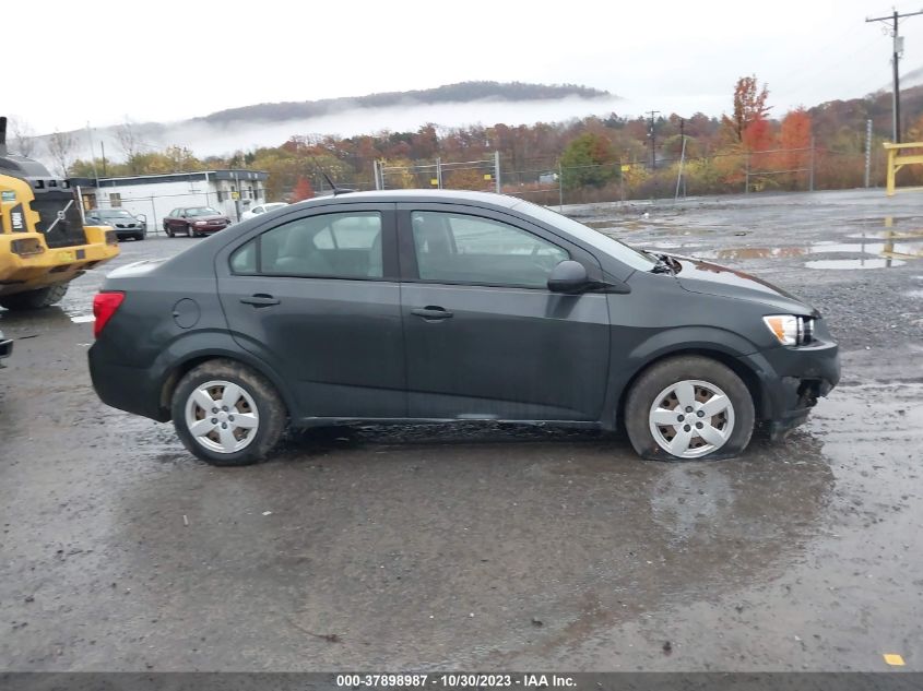 2014 Chevrolet Sonic Ls VIN: 1G1JA5SH3E4170637 Lot: 37898987