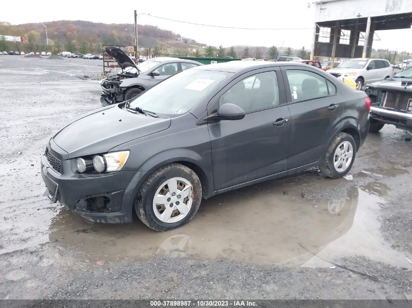 2014 Chevrolet Sonic Ls VIN: 1G1JA5SH3E4170637 Lot: 37898987