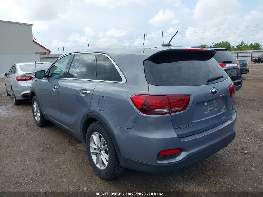 2020 Kia Sorento Lx VIN: 5XYPGDA34LG650992 Lot: 37899091