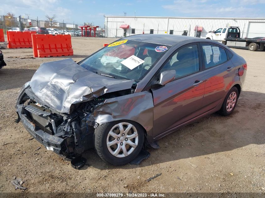 2014 Hyundai Accent Gls VIN: KMHCT4AE9EU614191 Lot: 37899279