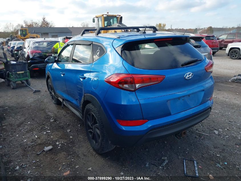 2017 Hyundai Tucson Se VIN: KM8J3CA49HU497516 Lot: 37899290