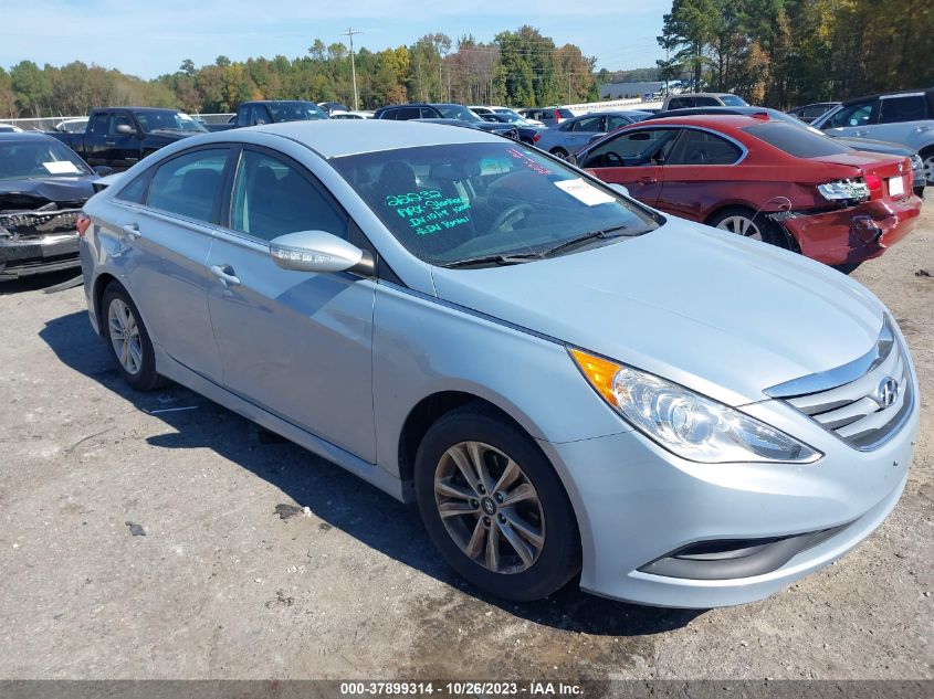 2014 Hyundai Sonata Gls VIN: 5NPEB4AC4EH896491 Lot: 37899314