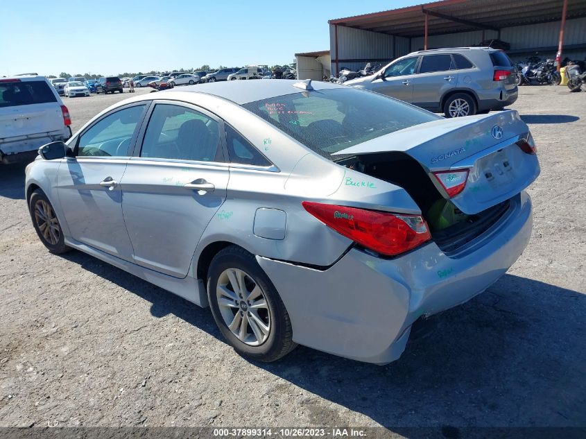 2014 Hyundai Sonata Gls VIN: 5NPEB4AC4EH896491 Lot: 37899314