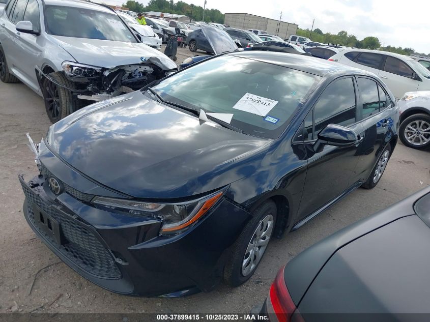 2021 Toyota Corolla Le VIN: JTDEPMAE1MJ154008 Lot: 37899415