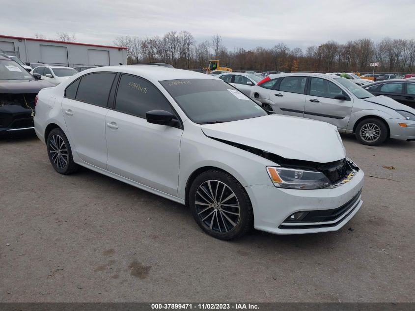 2016 Volkswagen Jetta Sedan 1.8T Sport VIN: 3VWD17AJ0GM278321 Lot: 37899471