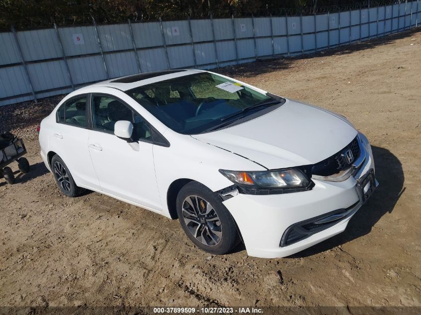 2013 Honda Civic Sdn Ex VIN: 19XFB2F81DE247165 Lot: 37899509