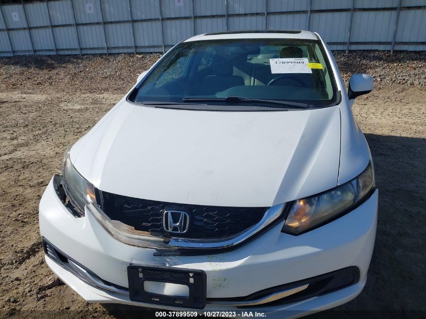 2013 Honda Civic Sdn Ex VIN: 19XFB2F81DE247165 Lot: 37899509