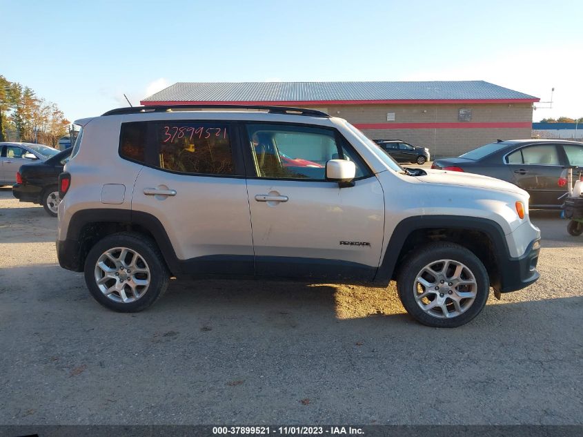 2017 Jeep Renegade Latitude 4X4 VIN: ZACCJBBB0HPG50845 Lot: 37899521