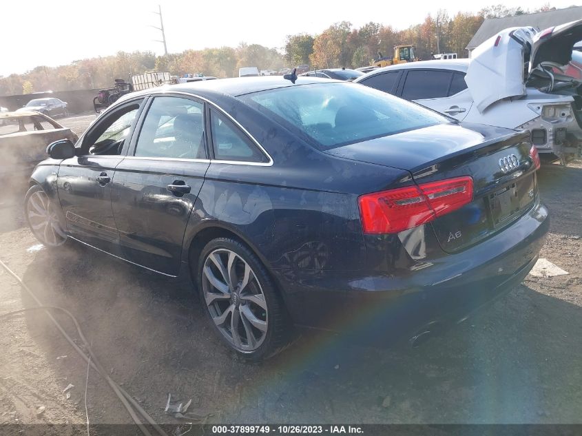 2014 Audi A6 3.0T Premium Plus VIN: WAUFGAFC1EN014056 Lot: 37899749