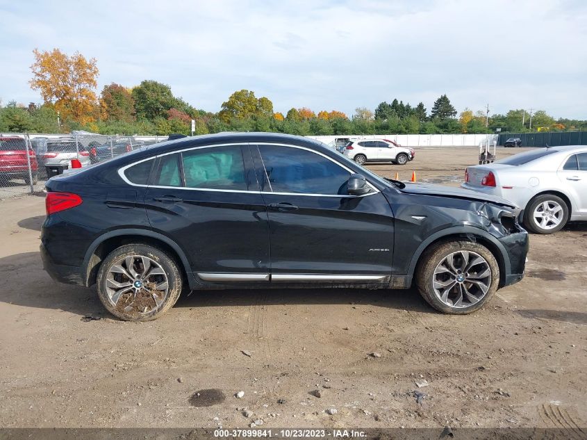 2017 BMW X4 xDrive28I VIN: 5UXXW3C52H0T78482 Lot: 37899841