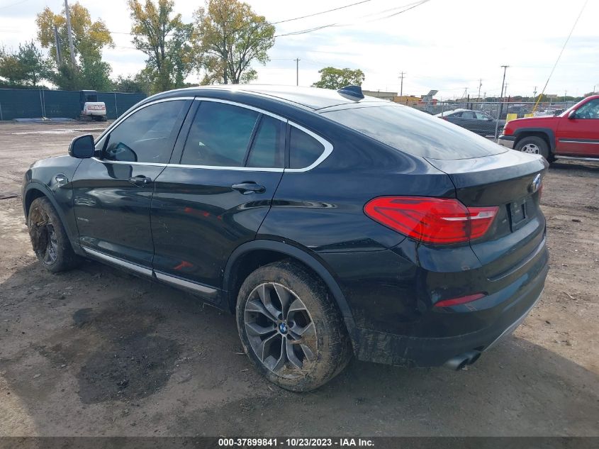 2017 BMW X4 xDrive28I VIN: 5UXXW3C52H0T78482 Lot: 37899841