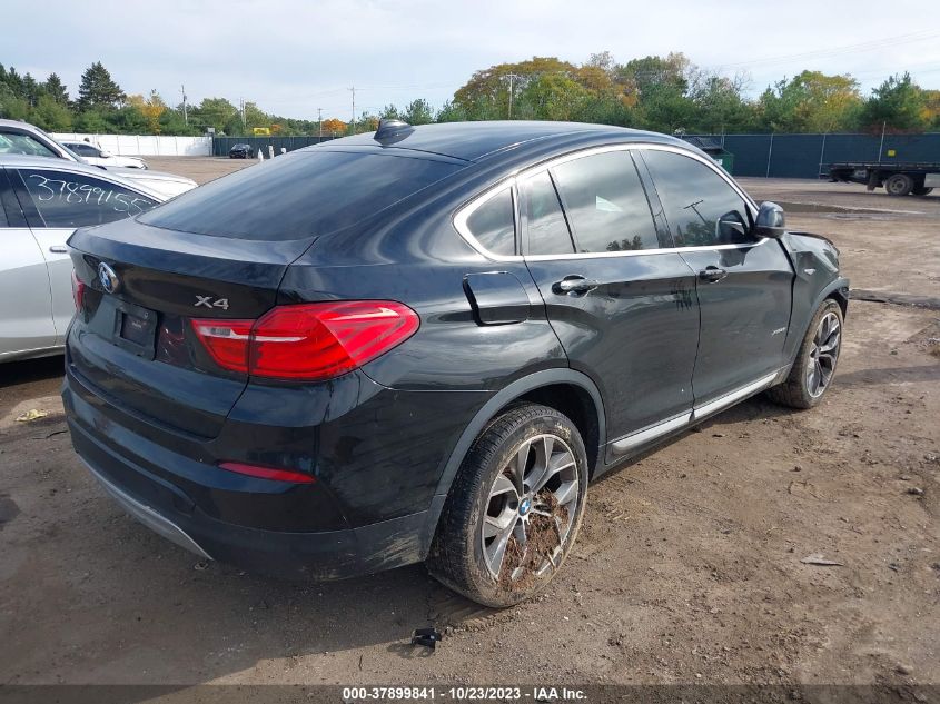 2017 BMW X4 xDrive28I VIN: 5UXXW3C52H0T78482 Lot: 37899841