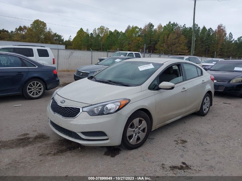 2015 Kia Forte Lx VIN: KNAFK4A64F5366342 Lot: 37899849