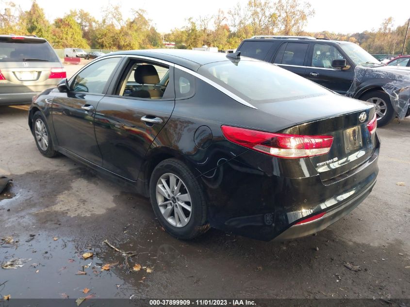 2016 Kia Optima Lx VIN: 5XXGT4L37GG020113 Lot: 37899909