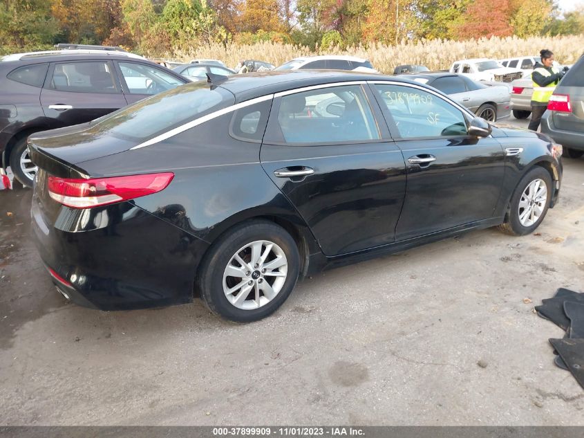 2016 Kia Optima Lx VIN: 5XXGT4L37GG020113 Lot: 37899909