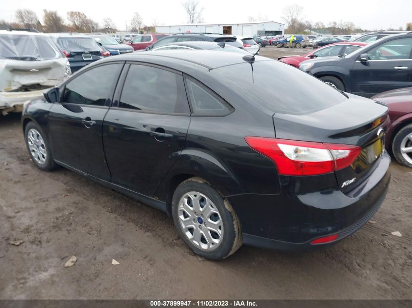 2012 Ford Focus Se VIN: 1FAHP3F29CL370784 Lot: 37899947