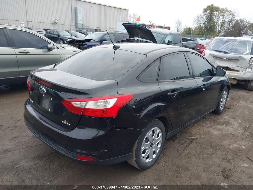 2012 Ford Focus Se VIN: 1FAHP3F29CL370784 Lot: 37899947