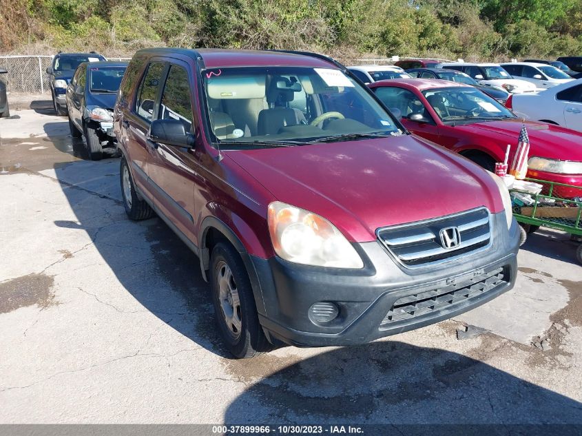 2005 Honda Cr-V Lx VIN: SHSRD68555U305414 Lot: 37899966