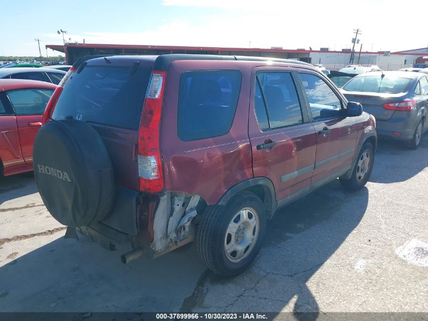 2005 Honda Cr-V Lx VIN: SHSRD68555U305414 Lot: 37899966