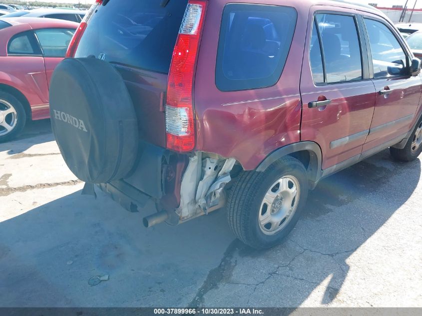 2005 Honda Cr-V Lx VIN: SHSRD68555U305414 Lot: 37899966