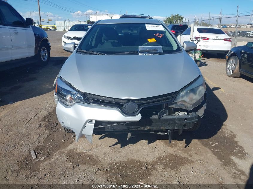 2015 Toyota Corolla Le VIN: 5YFBURHE2FP227769 Lot: 37900167