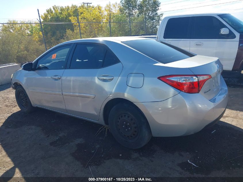 2015 Toyota Corolla Le VIN: 5YFBURHE2FP227769 Lot: 37900167