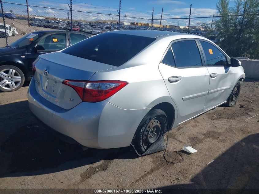 2015 Toyota Corolla Le VIN: 5YFBURHE2FP227769 Lot: 37900167