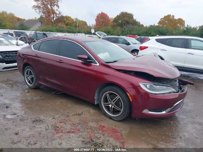 2015 Chrysler 200 Limited VIN: 1C3CCCAB0FN708092 Lot: 37900177