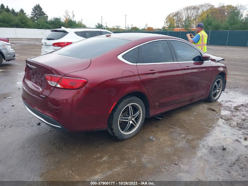 2015 Chrysler 200 Limited VIN: 1C3CCCAB0FN708092 Lot: 37900177