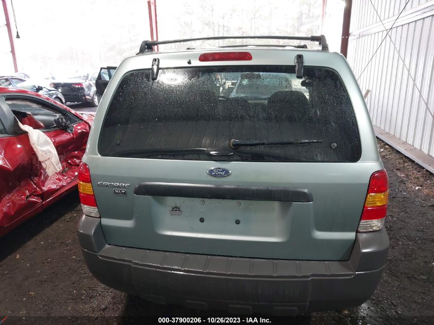 2005 Ford Escape Xlt VIN: 1FMYU03125DA26235 Lot: 37900206