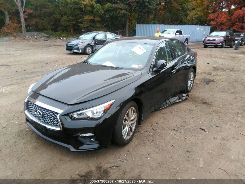 2021 Infiniti Q50 3.0T Pure VIN: JN1EV7AR4MM751956 Lot: 37900267