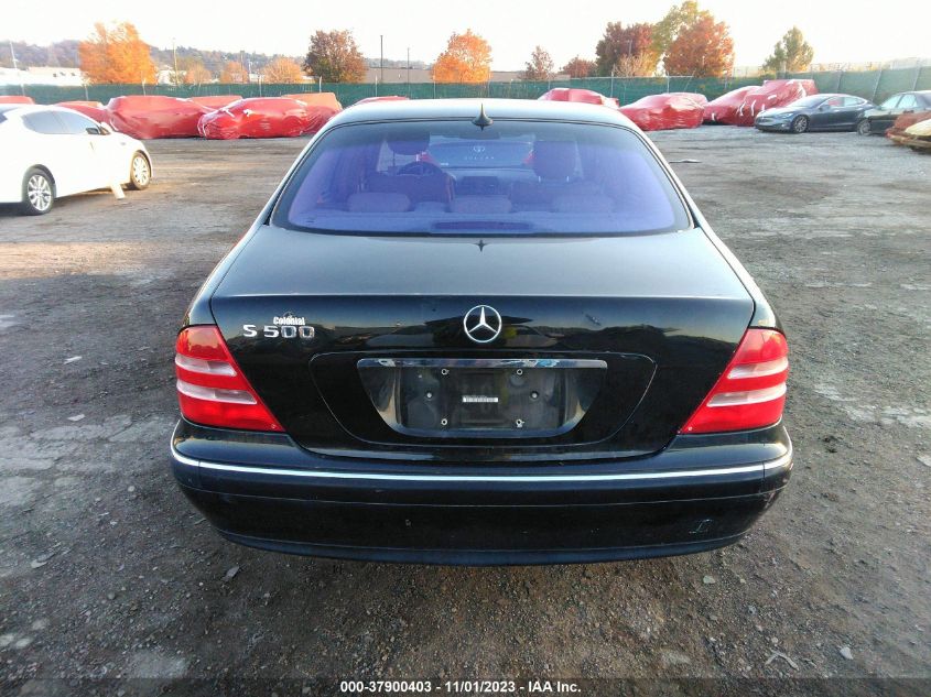 2001 Mercedes-Benz S-Class VIN: WDBNG75J91A139954 Lot: 37900403