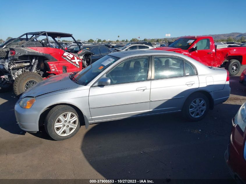 2003 Honda Civic Ex VIN: 1HGES26713L012145 Lot: 37900553