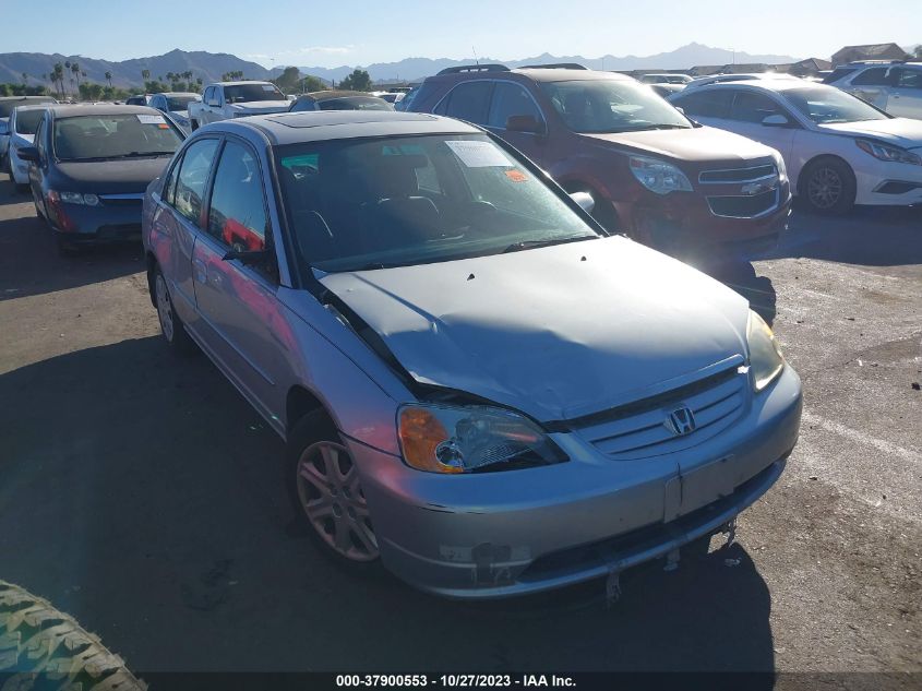 2003 Honda Civic Ex VIN: 1HGES26713L012145 Lot: 37900553