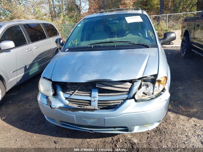 2005 Dodge Caravan Sxt VIN: 1D4GP45R35B100312 Lot: 37900563